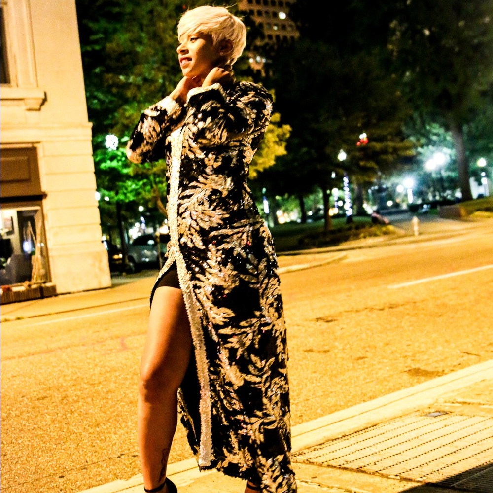 Sequin Jacket/Dress - Gem Sequin Jacket/Dress - Gem